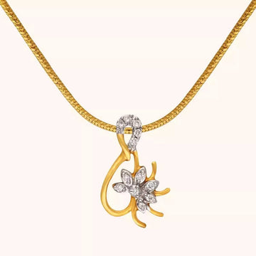 18 KT Diamond Pendant